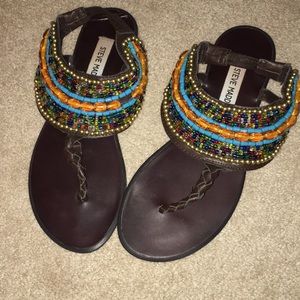 Steve madden Erinn bead sandals